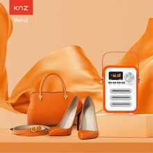 画像をギャラリービューアに読み込む, Wireless Speakers KNZ Retro2 Vintage Design Wireless Portable Speaker w/ FM Radio and Remote Control (Chestnut Brown) QTY 20 - KNZ Technology