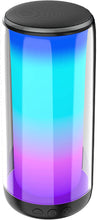 Load image into Gallery viewer, Wireless Speakers KNZ MOZARTO GLOW S Bluetooth 5.3 Speaker with Dynamic RGB Lightshow, 10W, True Wireless Mode, AUX/microSD/USB Streaming, Built-in Microphone, USB-C Charging (Black) - KNZ Technology