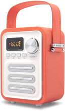 画像をギャラリービューアに読み込む, Wireless Speakers KNZ Retro2 Vintage Design Wireless Portable Speaker w/ FM Radio and Remote Control (Chestnut Brown) QTY 20 - KNZ Technology