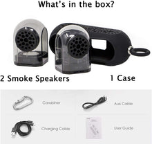 Load image into Gallery viewer, Wireless Speakers 4-PACK KNZ GODUO Magnetic Wireless Speakers (Smoke) - KNZ Technology