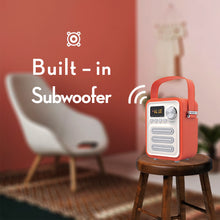 画像をギャラリービューアに読み込む, Wireless Speakers KNZ Retro2 Vintage Design Wireless Portable Speaker w/ FM Radio and Remote Control (Chestnut Brown) QTY 20 - KNZ Technology