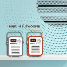 Lade das Bild in den Galerie-Viewer, Wireless Speakers KNZ Retro2 Vintage Design Wireless Portable Speaker w/ FM Radio and Remote Control (Chestnut Brown) - KNZ Technology