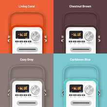 画像をギャラリービューアに読み込む, Wireless Speakers KNZ Retro2 Vintage Design Wireless Portable Speaker w/ FM Radio and Remote Control (Cozy Gray) - KNZ Technology