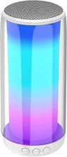 Charger l&#39;image dans la galerie, Wireless Speakers KNZ MOZART GLOW S Bluetooth 5.3 Speaker with Dynamic RGB Lightshow, 10W, True Wireless Mode, AUX/microSD/USB Streaming, Built-in Microphone, USB-C Charging (White) - KNZ Technology

