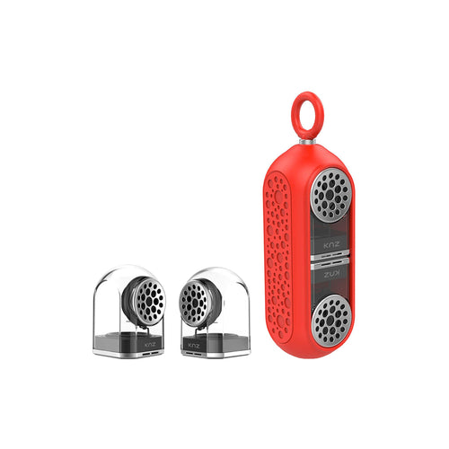 Wireless Speakers 4-PACK KNZ GODUO Magnetic Wireless Speakers (Red) - KNZ Technology