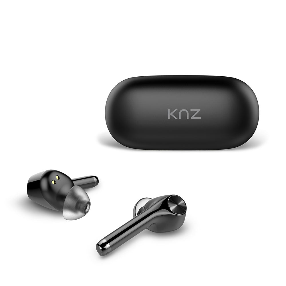 Wireless Earphones KNZ SoundMax True Wireless Earphone with Qi Wireless Charging Case - KNZ Technology